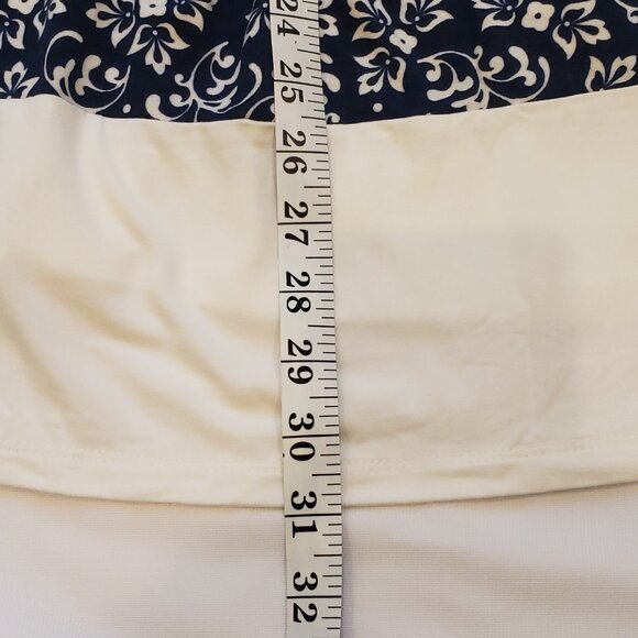 Kimi + Kai Maternity Floral V Neck Blue Dress Size Small - Picture 7 of 9